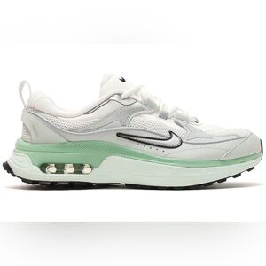 Nike Air Max Bliss Size 8 women’s SUMMIT WHITE/METALLIC SILVER-BLACK